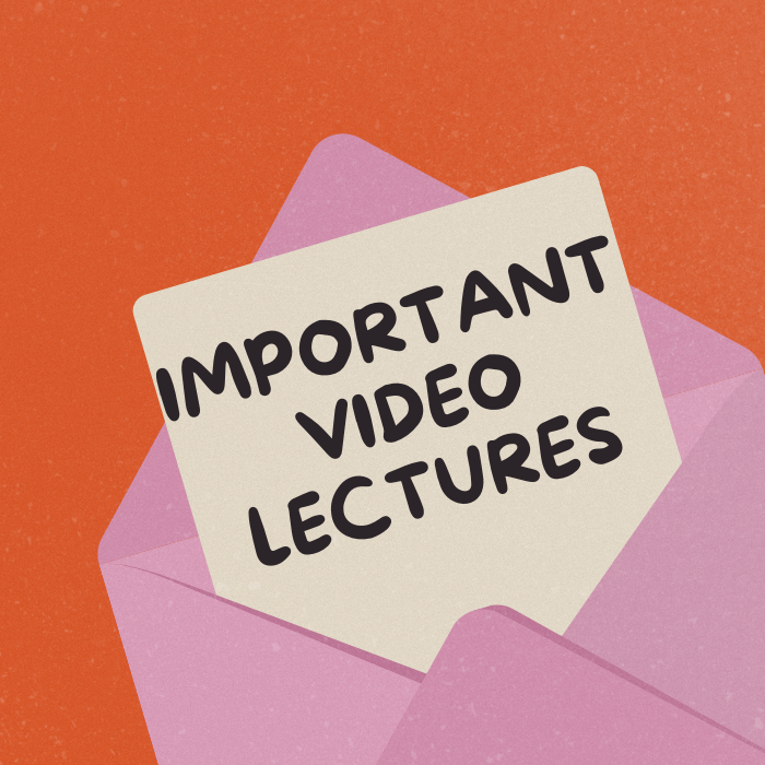 important video lectures for mdu entrance 2026